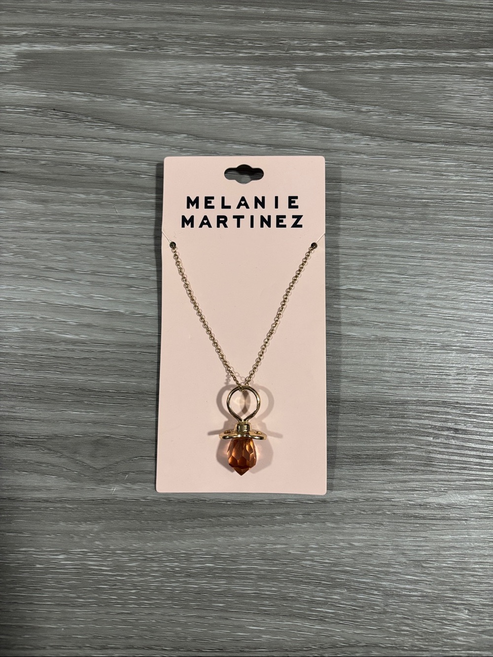 Melanie Martínez CryBaby Pacifier Necklace Merch